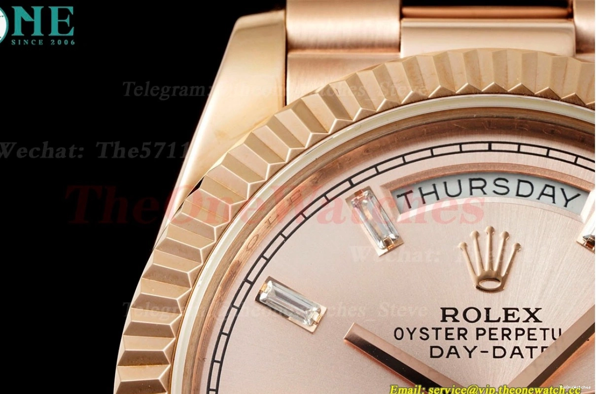 KF Dia DayDate RG Weight) 40mm Gold Rose 228235 VR3255(Gain RG 0523